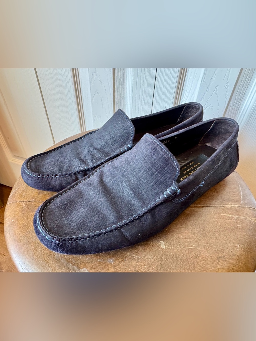 To Boot New York Men's Slip-On Loafers in Navy